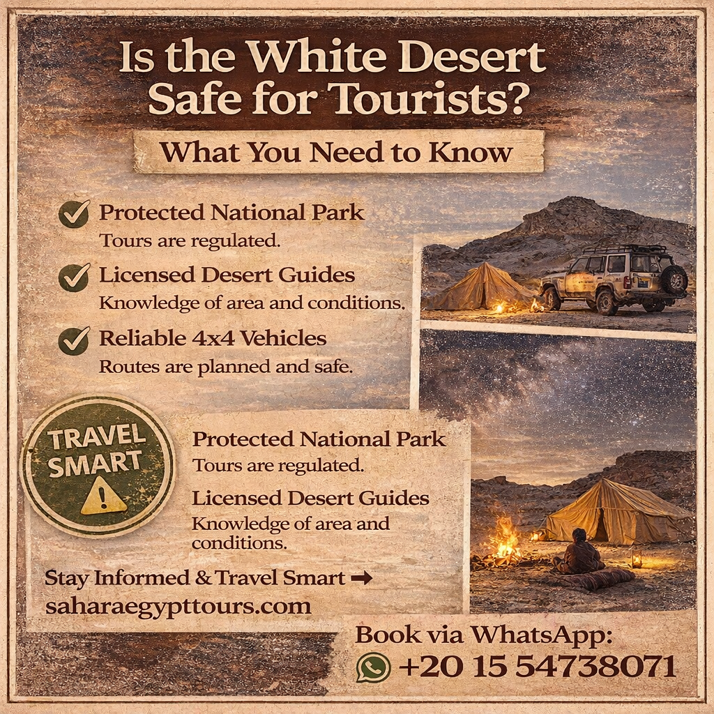 Is the White Desert Safe for Tourists, Sahara Egypt Tours